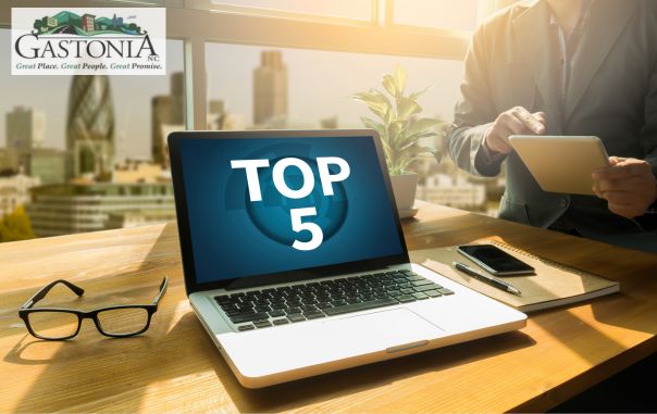 City of Gastonia Announces its ‘Top Five for 2026’